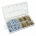 Box of 206pc Assorted Chipboard Screws & Wall Plugs